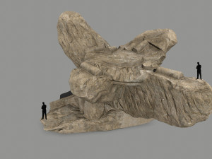 oldtemple 3Dモデル