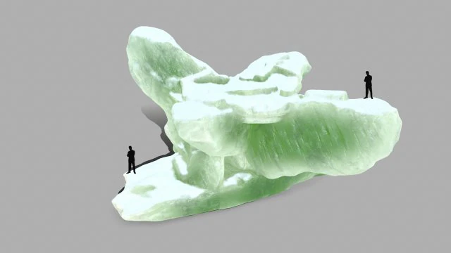 얼음 사원 3D 모델 .c4d .max .obj .3ds .fbx .stl .blend