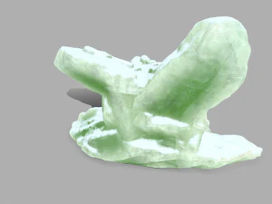 얼음 사원 3D 모델