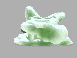 얼음 사원 3D 모델