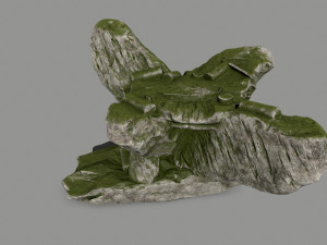 mossy temple Modelo 3D