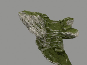 mossy temple 3D Model