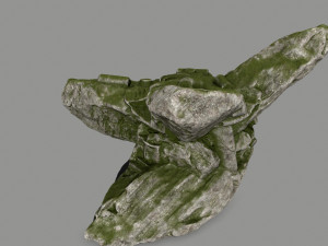 mossy temple Modelo 3D