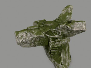 mossy temple 3D Model