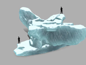 बर्फ मंदिर 3D मॉडल