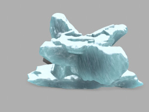 ice temple Modèle 3D