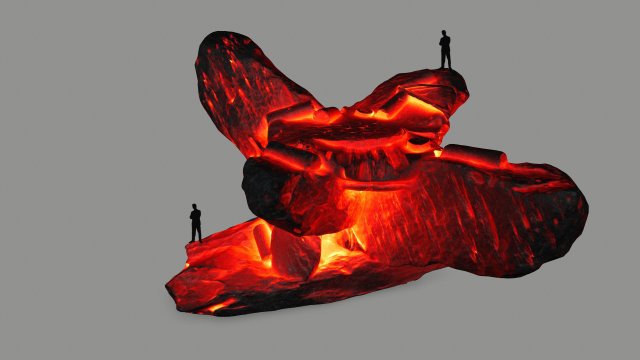 lava temple Model 3D .c4d .max .obj .3ds .fbx .stl .blend 