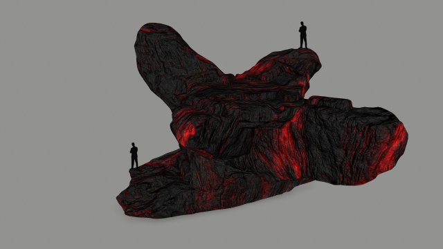 lava temple 3D Model .c4d .max .obj .3ds .fbx .stl .blend 