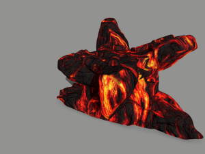 lava temple 3D Модель