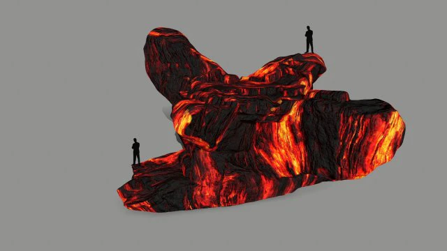 lava temple 3D Model .c4d .max .obj .3ds .fbx .stl .blend 