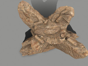 oldtemple Modello 3D