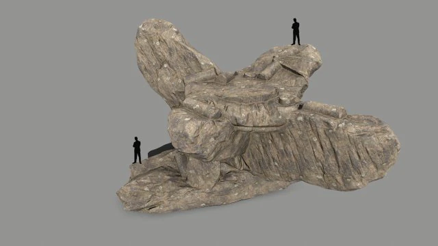 старий храм 3D Модель .c4d .max .obj .3ds .fbx .stl .blend 