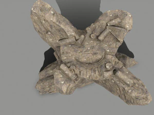 старий храм 3D Модель