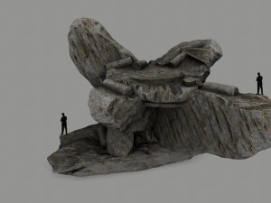 oldtemple 3D मॉडल