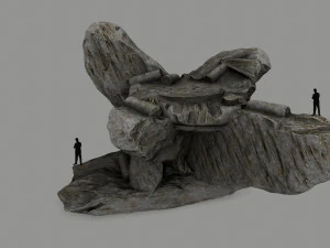 oude tempel 3D Model