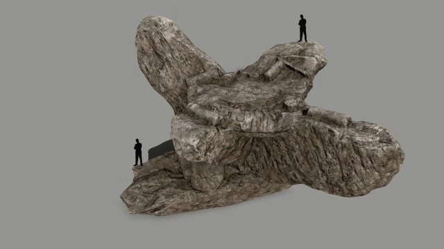 oldtemple 3D Model .c4d .max .obj .3ds .fbx .stl .blend 