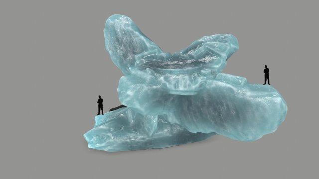 ice temple 3D Model .c4d .max .obj .3ds .fbx .stl .blend 