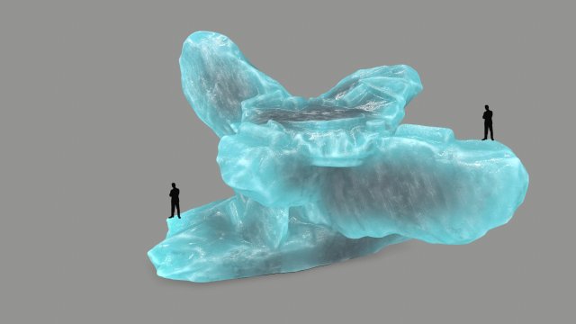 ice temple 3D Model .c4d .max .obj .3ds .fbx .stl .blend 
