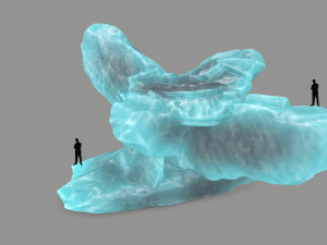 ice temple 3D मॉडल
