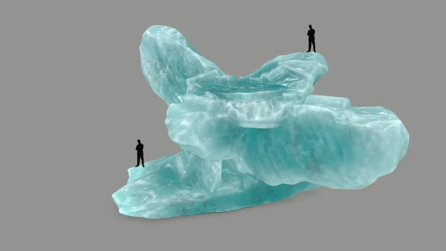 ice temple 3D Model .c4d .max .obj .3ds .fbx .stl .blend 