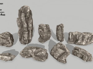 rocks 3D Model