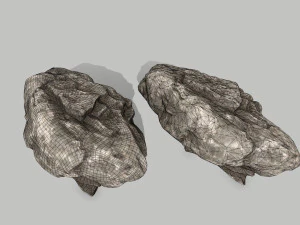 rocce Modello 3D