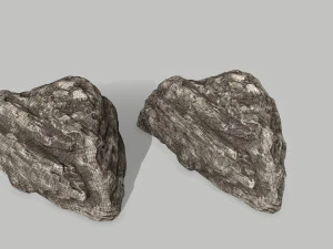 rocce Modello 3D