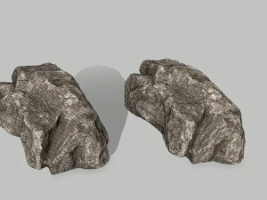 rocce Modello 3D