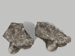 rocce Modello 3D