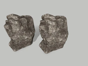 rocce Modello 3D