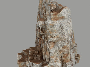 skull cave 3D Model