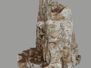 skull cave 3D Model