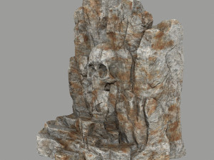 skull cave 3Dモデル