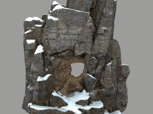 skull cave 3Dモデル
