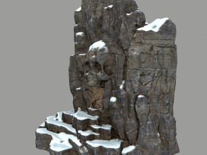 skull cave 3Dモデル