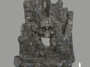 caverna do crânio Modelo 3D