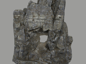 skull cave 3D 模型