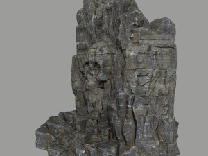 skull cave 3D 模型