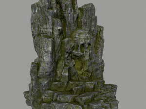 해골 동굴 3D 모델