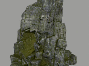 해골 동굴 3D 모델