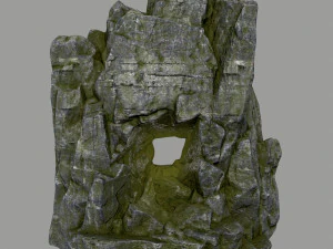 해골 동굴 3D 모델