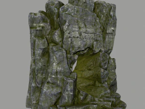 해골 동굴 3D 모델