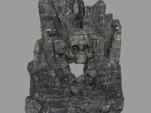 skull cave 3D Model