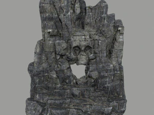 skull cave 3D Model