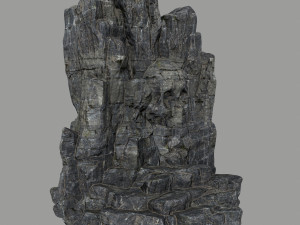 skull cave 3D Model