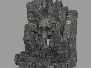 skull cave 3D Model