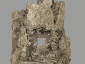 skull cave 3D Model
