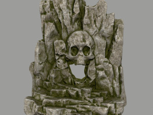 skull cave 3D Model
