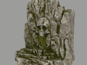 grotta del teschio Modello 3D