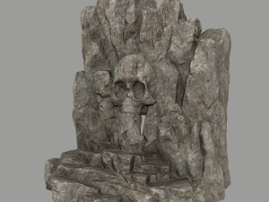 skullcave Model 3D